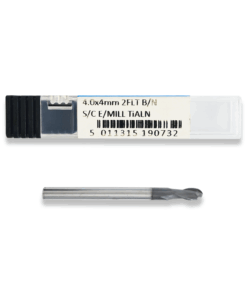 Presto 4mm 2 Flute Solid Carbide Ball Nose