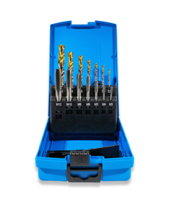 PRESTO TAP AND DRILL SET HSS M3-M12 METRIC 6955560000M3-M12
