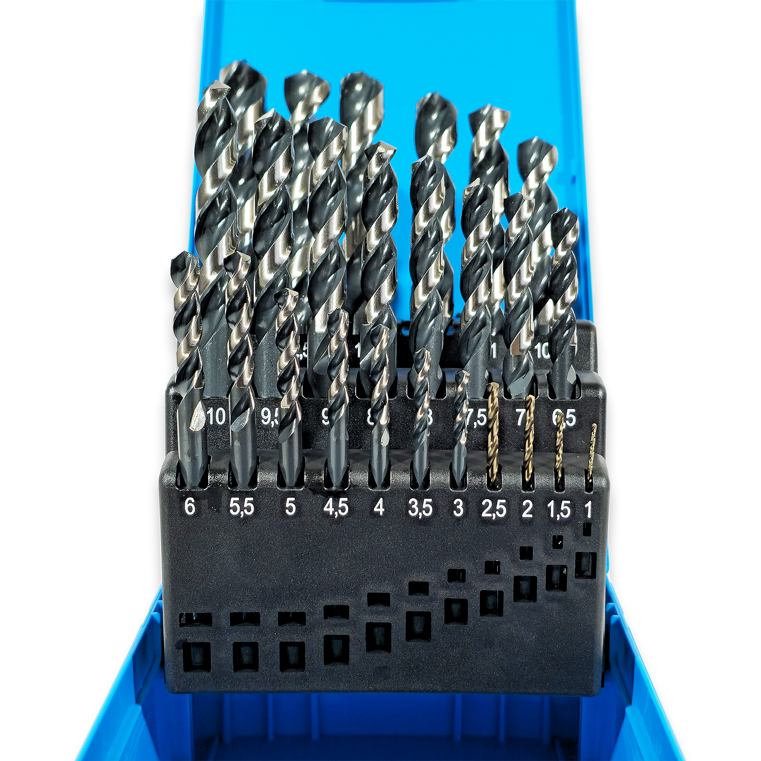 PRESTO 1.0mm-13.0mm 25PC HSS Hi-Nox Drill Set - Image 2