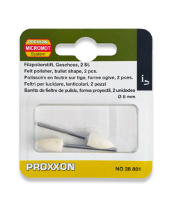 PROXXON 2 x Felt Polishers Bullet Shaped 28801