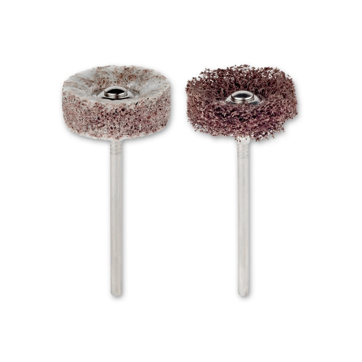 PROXXON 2PC Nylon Fleece Brushes 20mm Diameter 28282 - Image 3