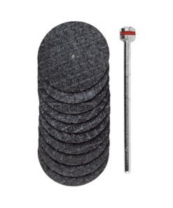 PROXXON Aluminium Oxide Cutting Discs 22mm & Arbor 28808/202348 - Image 3