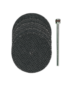 PROXXON Aluminium Oxide Cutting Discs 5 x 38mm & Arbor 28818/477258 - Image 3
