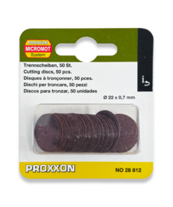 PROXXON Corundum Cutting Discs 22mm x 50 Piece Set 28812/477169