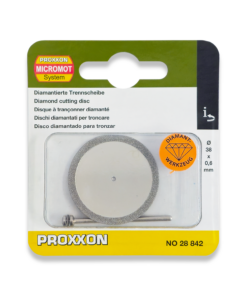 PROXXON Diamond Cutting Disc 38mm & Arbor 28842/202351