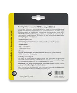 Alternative view of PROXXON Extra Narrow Bandsaw Blade (3.5mm) 14tpi For MBS 240/E 28180