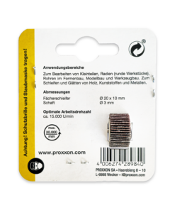 Alternative view of PROXXON Flap Wheel Of Standard Corundum 20mm x 10mm 28984