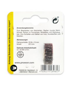 Alternative view of PROXXON Flap Wheel Of Standard Corundum 30mm x 10mm 28985