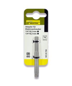 PROXXON INDUSTRIAL 1/4" Hex Drill Adapter For 1/4" Sockets 23700/953031