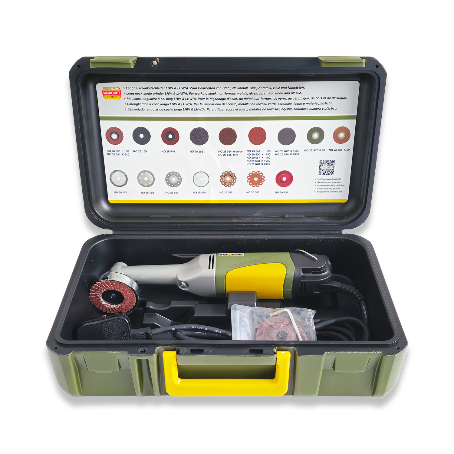 PROXXON Long Neck Angle Grinder LHW 28547 - Image 4