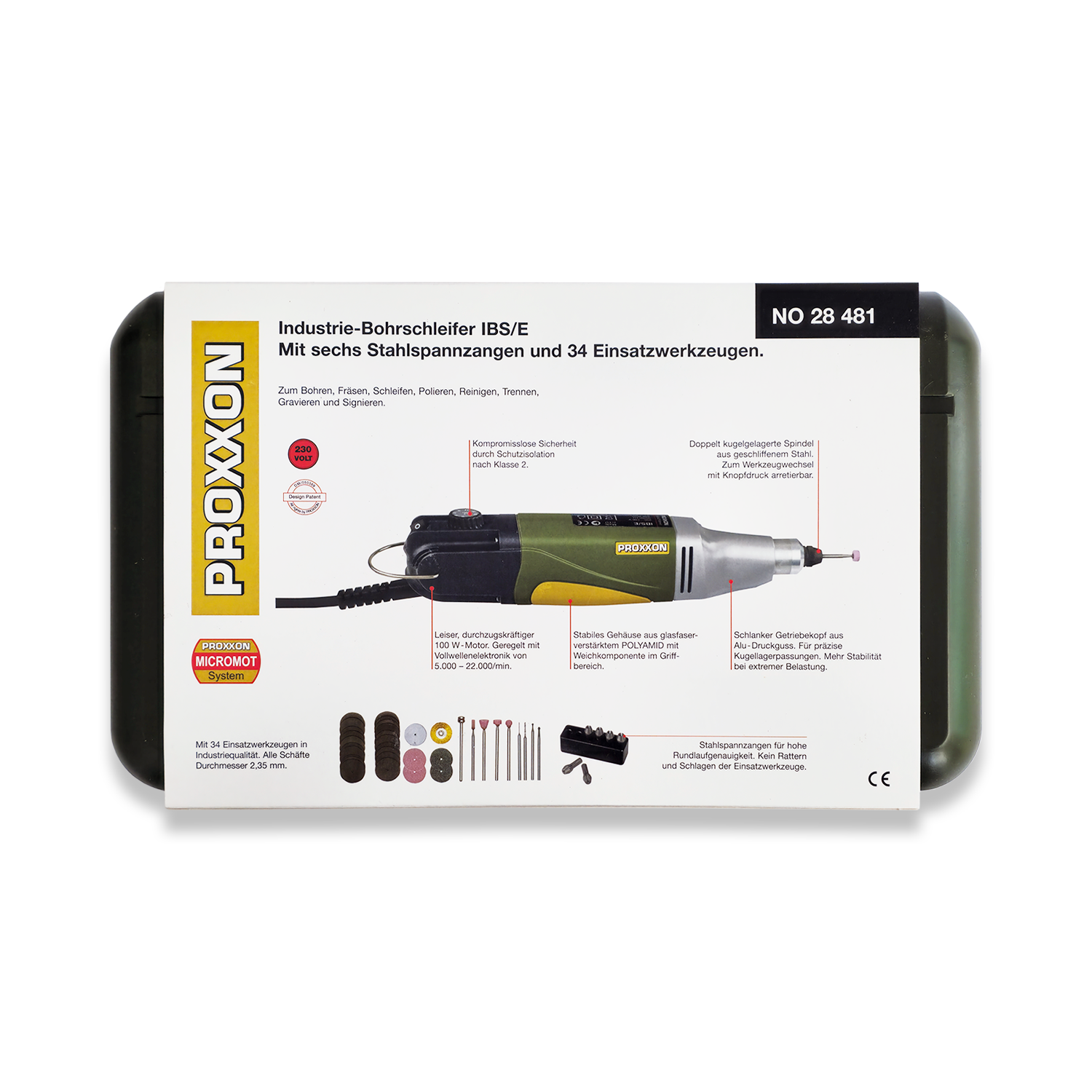 PROXXON Professional Drill/Grinder IBS/E 28481 - Image 7