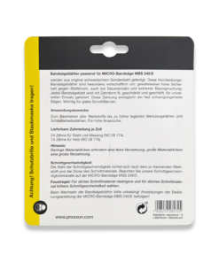 Alternative view of PROXXON Standard Bandsaw Blade 24tpi For MBS 240/E 28174