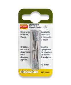 PROXXON Steel Wire Brushes 8mm 28951