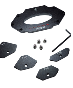 Alternative view of Router chamfer corner template for different size chamfers by Dasqua 1804-5116