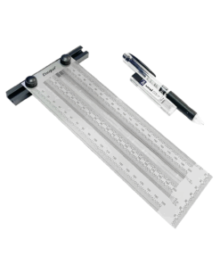 Precision marking t-rule 200mm adjustable guide flexible precise holes 1804-5776