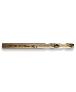 PRESTO 5.0mm HSS Cobalt Stub Drill