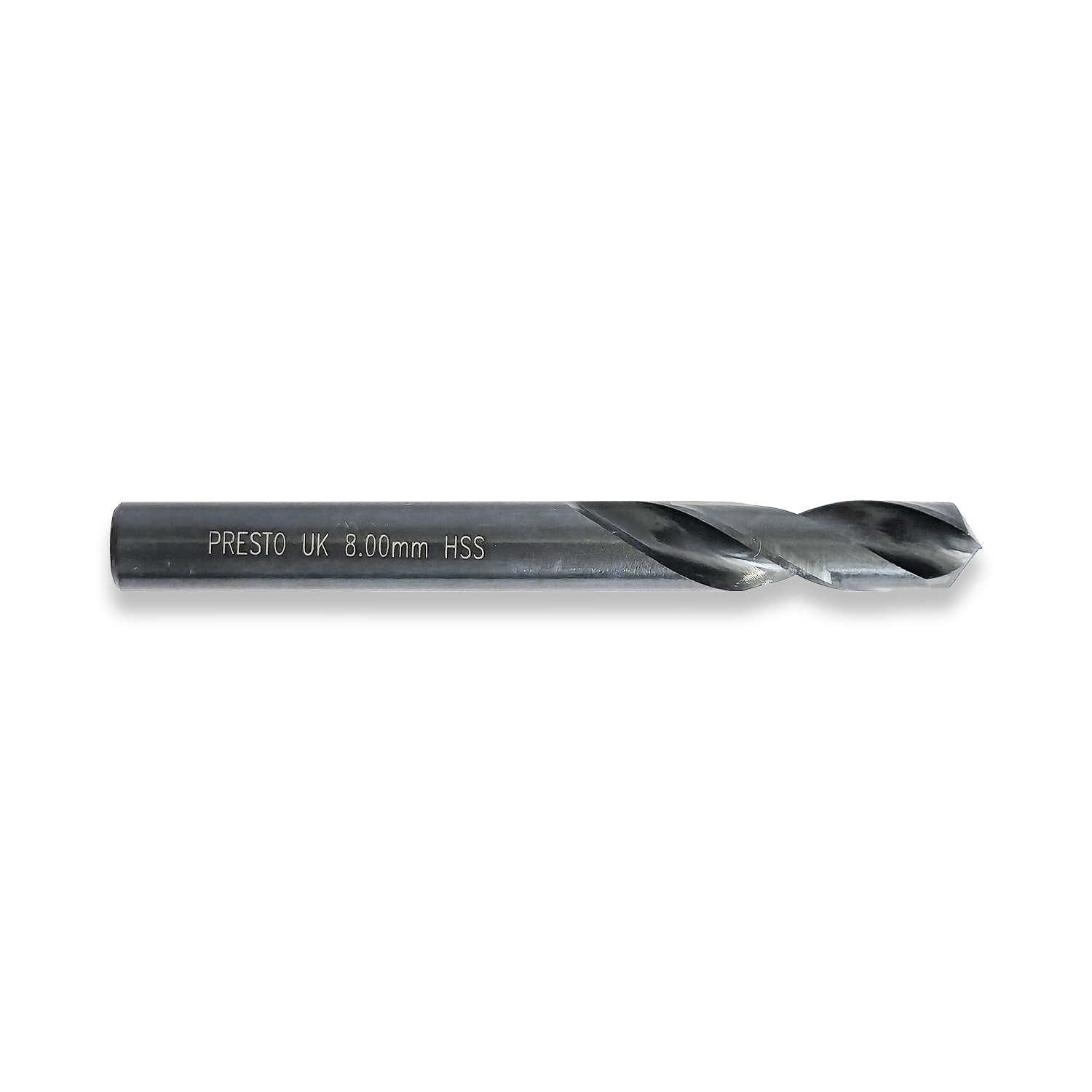 PRESTO 8.0mm HSS Stub Drill
