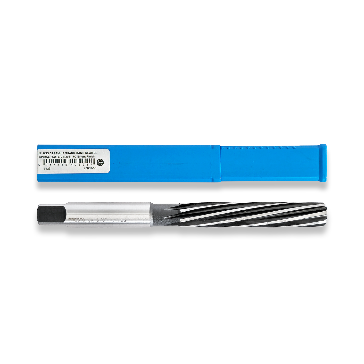 PRESTO 5/8" Imperial HSS Hand Reamer