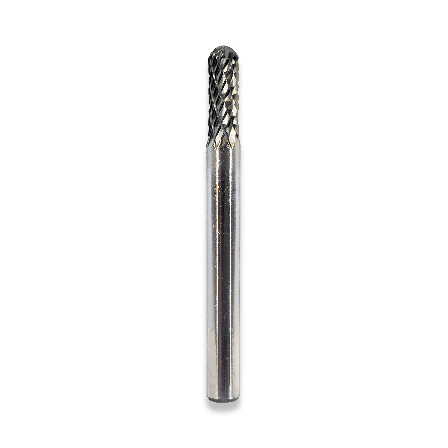 QUALITY 1/4" SHANK CARBIDE BURR 3/16" DOUBLE CUT SC-14