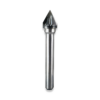 QUALITY 6MM SHANK CARBIDE BURR SJ-3 60 DEGREE TAPER 3/8" DIAMETER