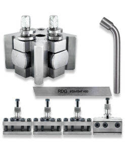 Alternative view of QUICK CHANGE TOOLPOST SET FOR MYFORD LATHE WITH PARTING HOLDER AND VEE HOLDER DIXON STYLE RDGTOOLS