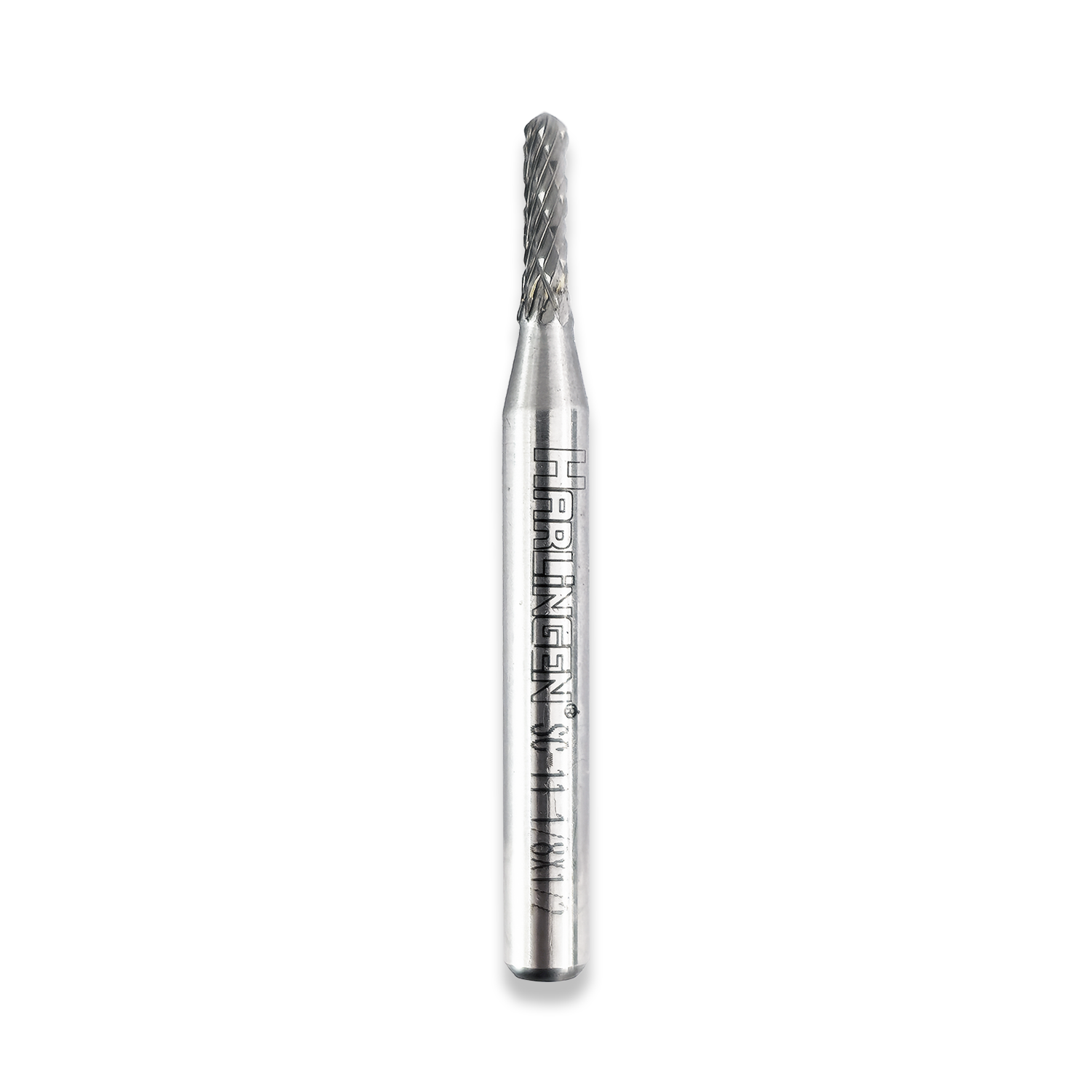 Quality 1/4" Shank Carbide Burr 1/8" Diameter Double Cut SC-11