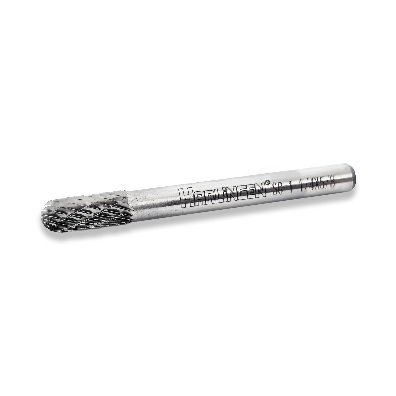 Quality 1/4" Shank Carbide Burr 1/4" Diameter Double Cut SC-1 - Image 2
