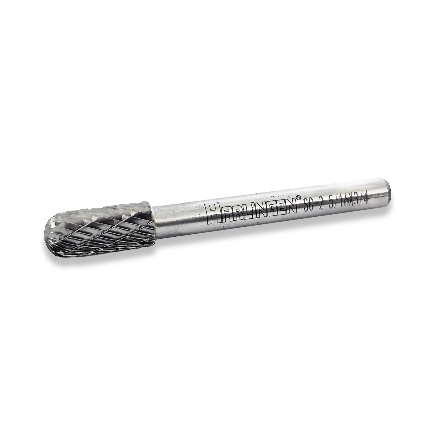 Quality 1/4" Shank Carbide Burr 5/16" Diameter Double Cut SC-2 - Image 2