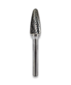 Quality 6mm Shank Carbide Burr 3/8" Diameter Double Cut SF-3