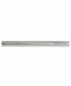 ROUND TOOL STEEL 6mm x 100mm LONG BLANK END