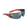 Bolle RUSH+ Safety Glasses - RUSPMN21E - UV Eye Protection - Smoke Lens x 3