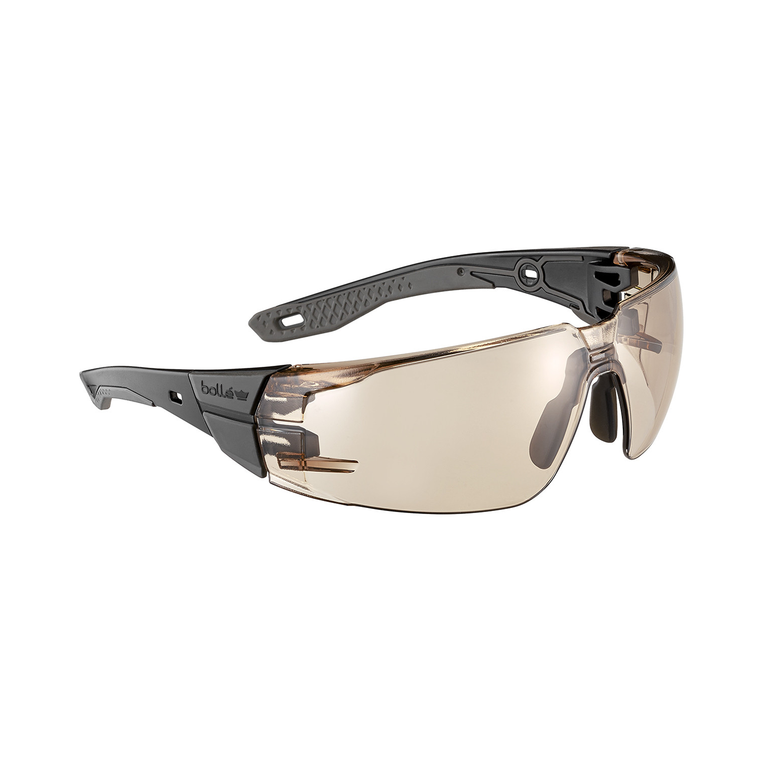 Bolle RUSH+ Safety Glasses RUSPMN30E Platinum Eye Wear x 2