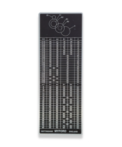 ML7 SCREWCUTTING CHART - METRIC 10428
