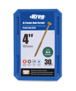 Kreg Pocket Hole Screws SML-C4X400-30 101mm 4" Coarse Thread Maxi-Loc #3 Drive