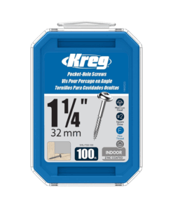 Kreg Pocket Hole Screws SML-F125-100 32mm 1-1/4" Fine Thread Maxi-Loc #2 Drive