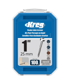 Kreg Pocket Hole Screws SPS-C1-100 25mm / 1" Coarse Thread Pan-Head #2 Drive