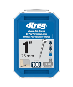 Kreg Pocket Hole Screws SPS-F1-100 25mm / 1" Fine Thread Pan-Head #2 Drive