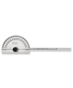 STAINLESS 180 DEGREE PROTRACTOR / RULE