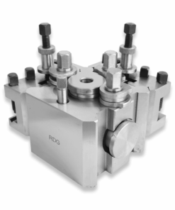 Alternative view of T3 QUICKCHANGE TOOLPOST BLOCK WITH STANDARD HOLDER AND BORING HOLDER FOR MASCOT 1600 HARRISON BY RDGTOOLS