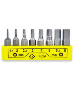 CK Tools Hex Hexagon Screwdriver Bits Set Of 8 T4524