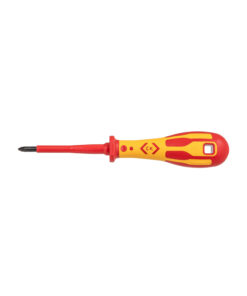 CK Tools Dextro VDE Screwdriver Pozidrive PZ1 x 80mm T49143-1