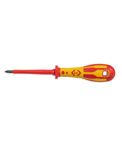 CK Tools Dextro VDE Screwdriver Pozidrive PZ2 x 100mm T49143-2