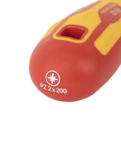 Alternative view of CK Tools Dextro VDE Screwdriver Pozidrive PZ2 x 200mm T49143-2200