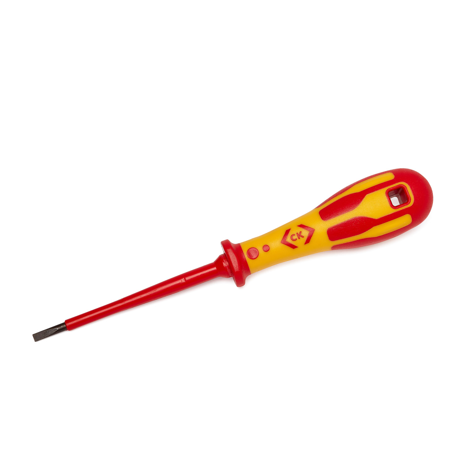 CK Tools Dextro VDE Screwdriver Slotted Parallel 2.5 x 75mm T49144-025 - Image 3