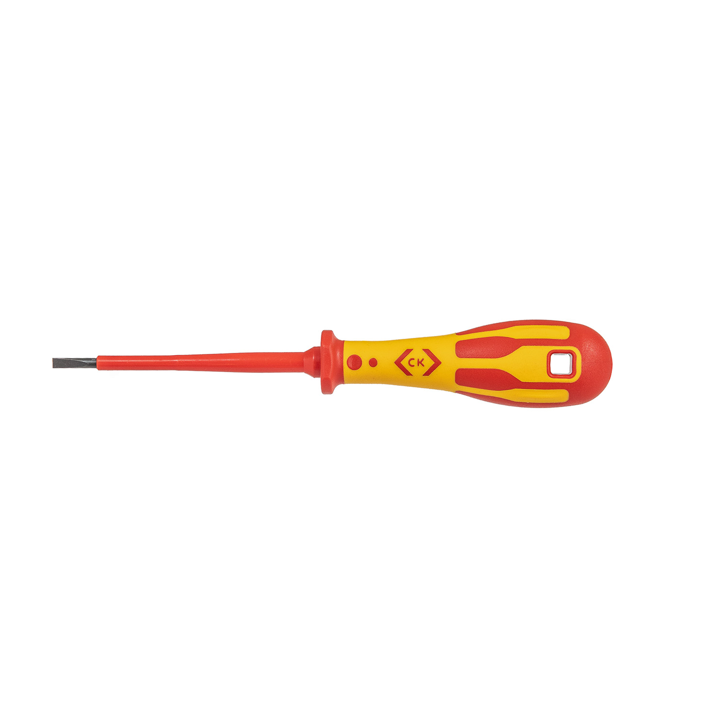 CK Tools Dextro VDE Screwdriver Slotted Parallel 4.0 x 100mm T49144-040