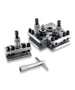 Alternative view of T51 BOXFORD LATHE SIZE QUICK CHANGE TOOLPOST SET WITH 3 HOLDERS 51MM BLOCK BY RDGTOOLS
