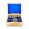 T51 QUICKCHANGE TOOLPOST SET BOXFORD SIZE WITH 2 STANDARD 1 VEE 1 PARTING HOLDER BY RDGTOOLS