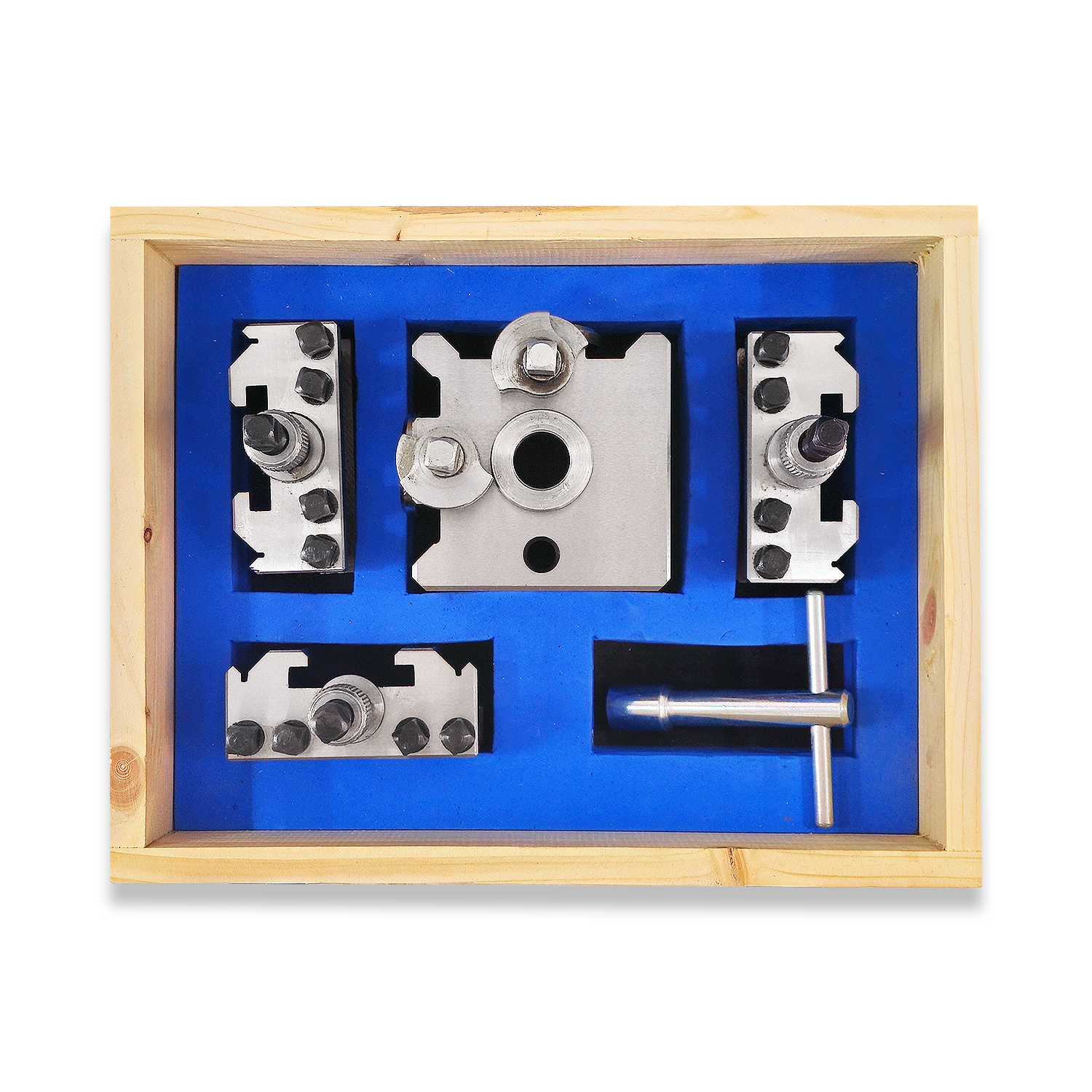 T63 QUICK CHANGE TOOLPOST SET WITH 3 HOLDERS FOR BANTAM/CHIPMASTER BY RDGTOOLS - Image 2