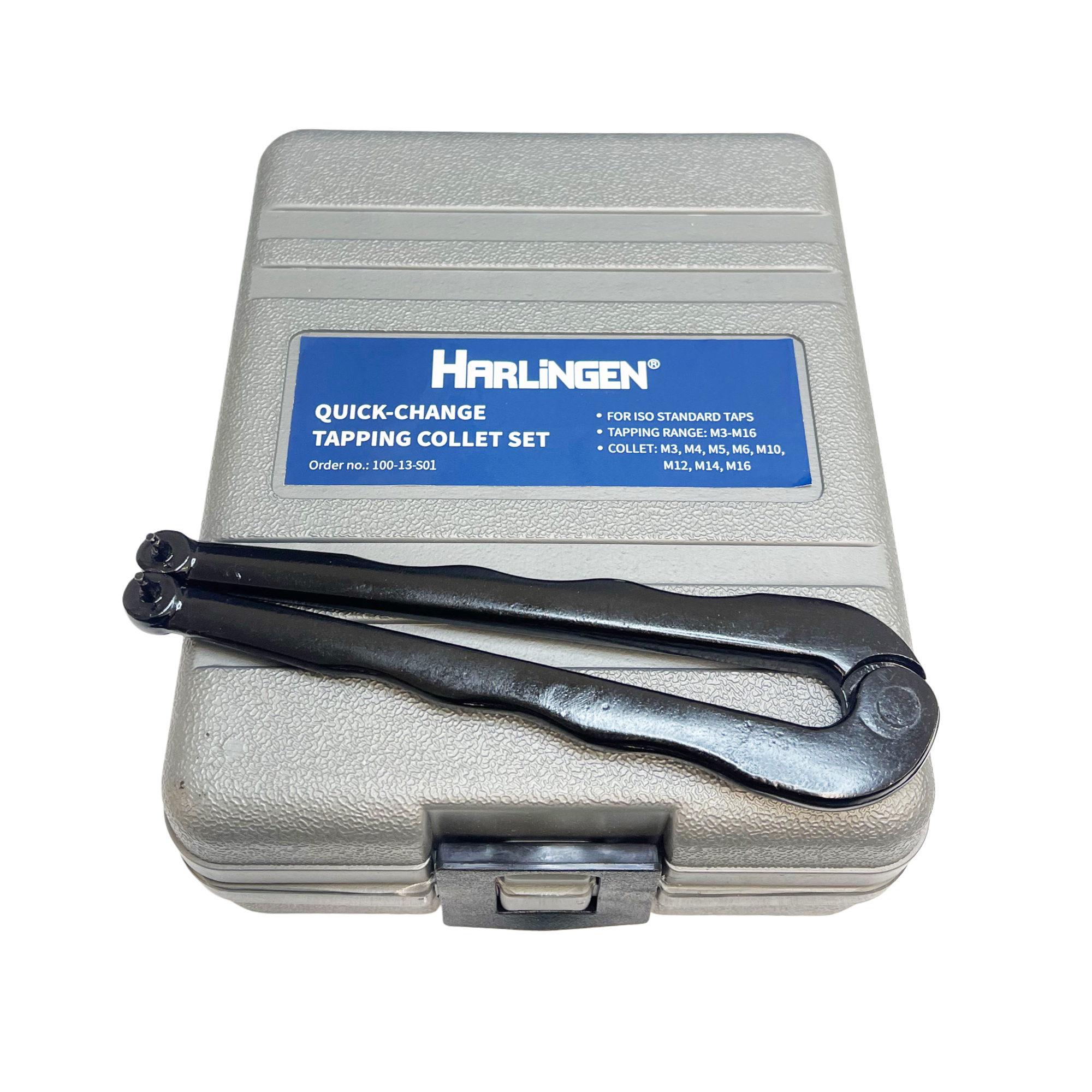 QUICKCHANGE TAPPING COLLET SET M3-M16 WITH B16 ARBOR FOR DIN TAPS - Image 3