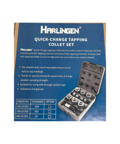 QUICKCHANGE TAPPING COLLET SET M3-M16 WITH B16 ARBOR FOR DIN TAPS - Image 4